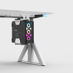 electric standing desk pc hover mount
