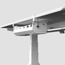 Under-Desk Power Management Storage System