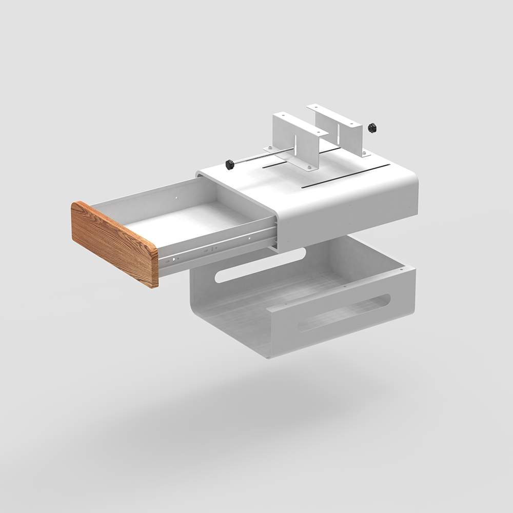Under-Desk Storage Drawer Box - 图片 6